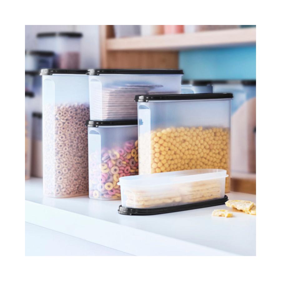 Tupperware Modular Mates Super Oval #1 Black Black