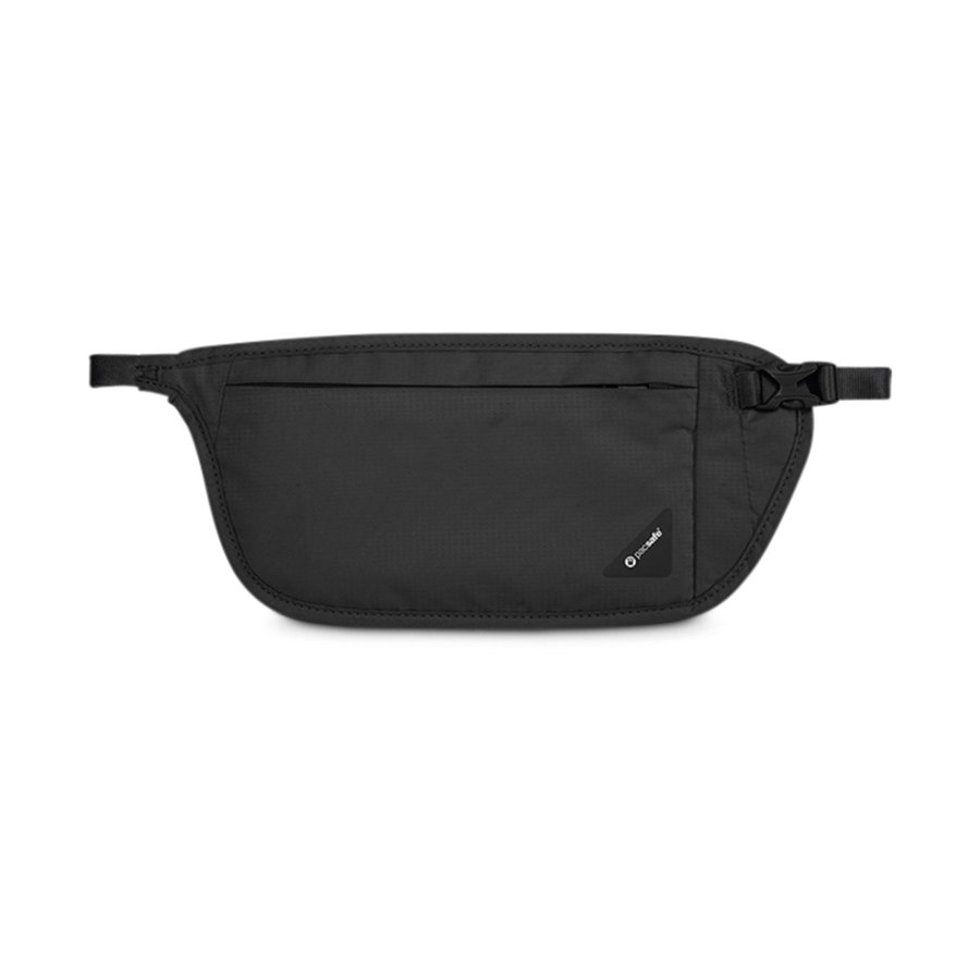 Pacsafe Coversafe V100 RFID Blocking Waist Wallet Black Black