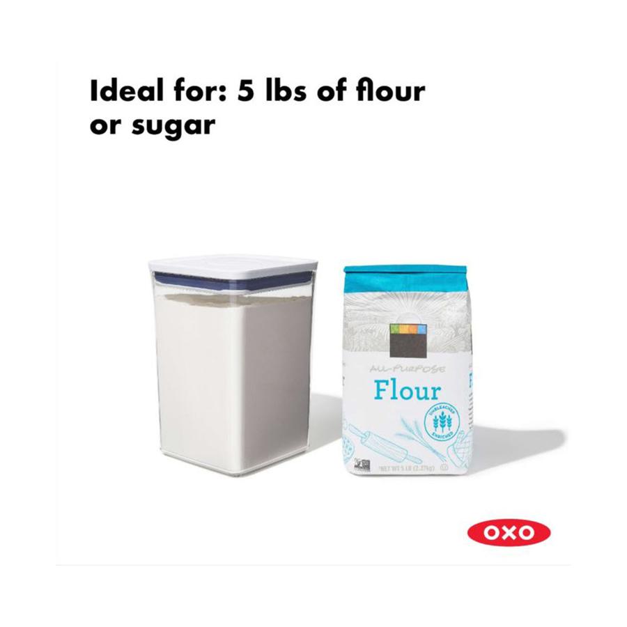 OXO Good Grips POP 4.2L Big Square Medium Container Clear Clear