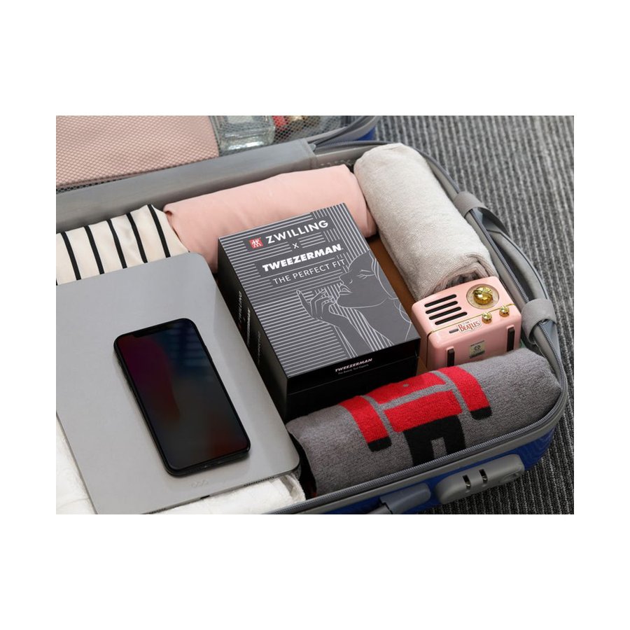 Zwilling x Tweezerman The Perfect Fit 4pc Set Stainless Steel Stainless Steel