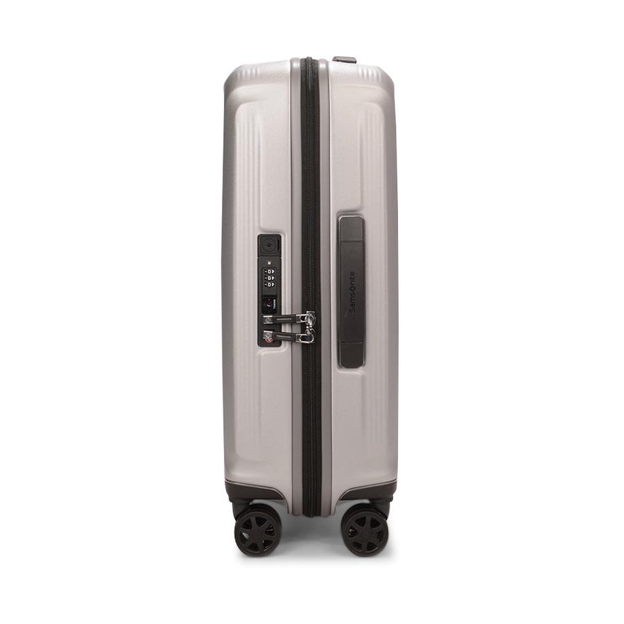 Samsonite Nuon 55cm Hardside USB Carry-On Suitcase Matte Silver Matte Silver