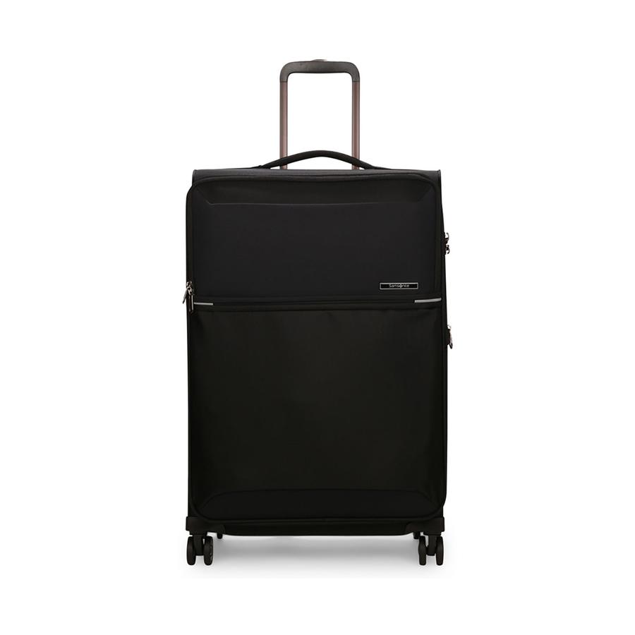 Samsonite 73H 71cm Softside Checked Suitcase Black Black