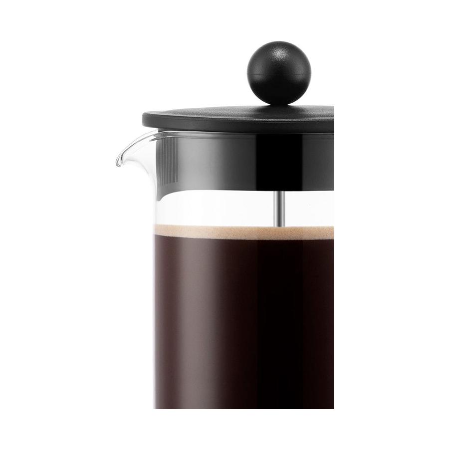 Bodum Brazil 1L (8 Cup) French Press Coffee Maker Black Black