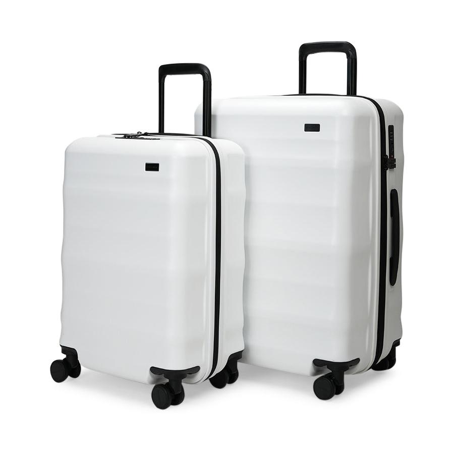 Explorer Luna-Air 55cm & 63cm Hardside Luggage Set White White
