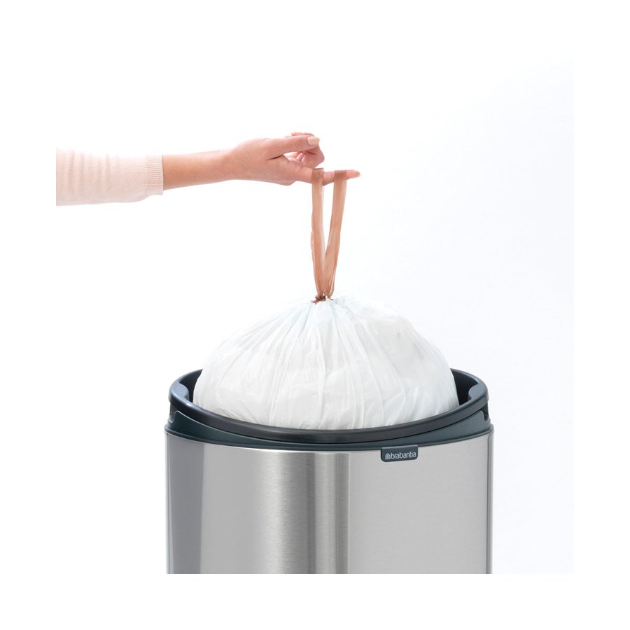 Brabantia Touch Bin (40L) Matte Steel Fingerprint Proof Matte Steel Fingerprint Proof