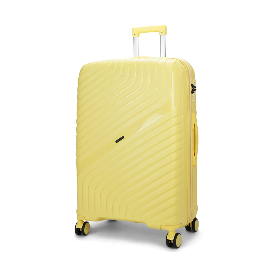Nomad Journey 56cm, 66cm & 75cm Hardside Luggage Set Yellow Yellow