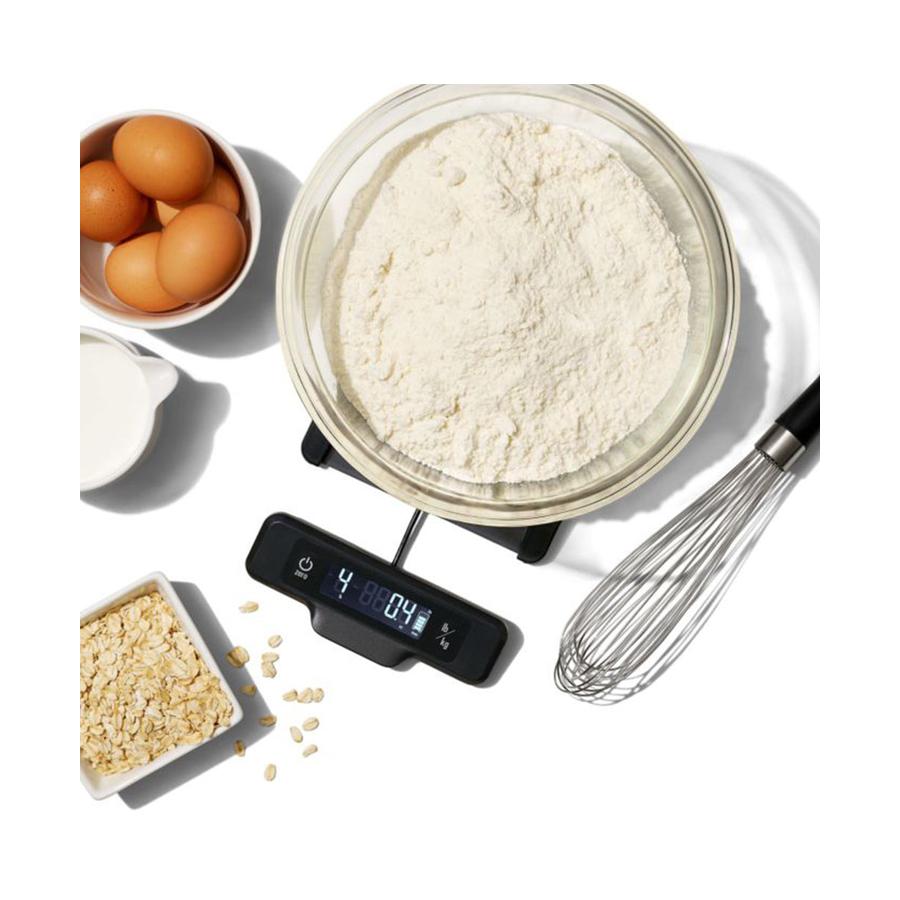OXO Good Grips Food Scale with Pull-Out Display Black Black