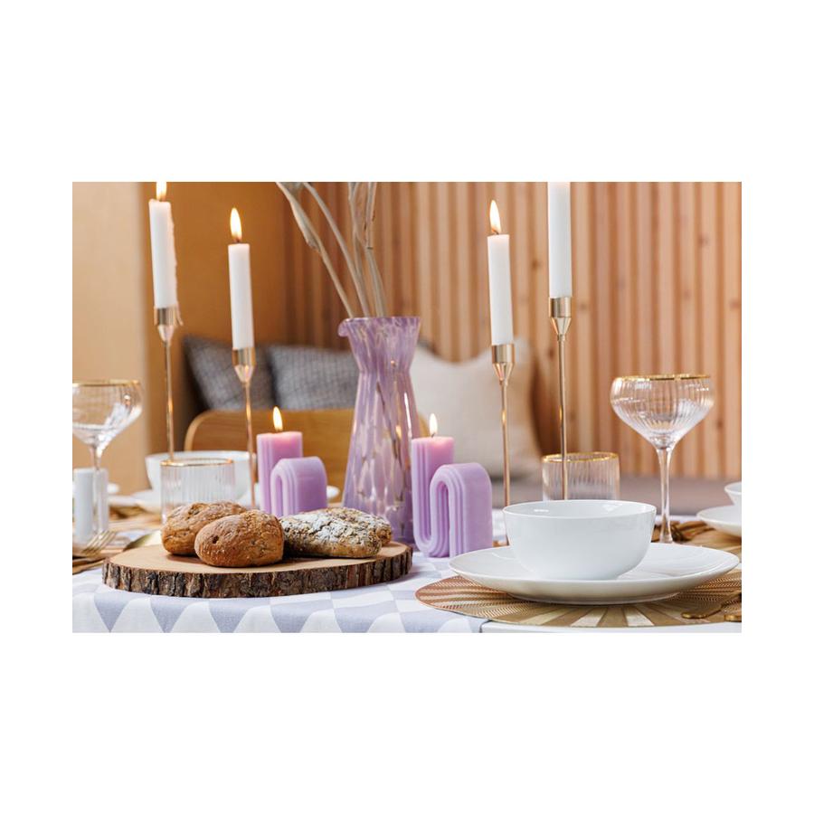 Mikasa Chalk 12-Piece Porcelain Dinner Set White White