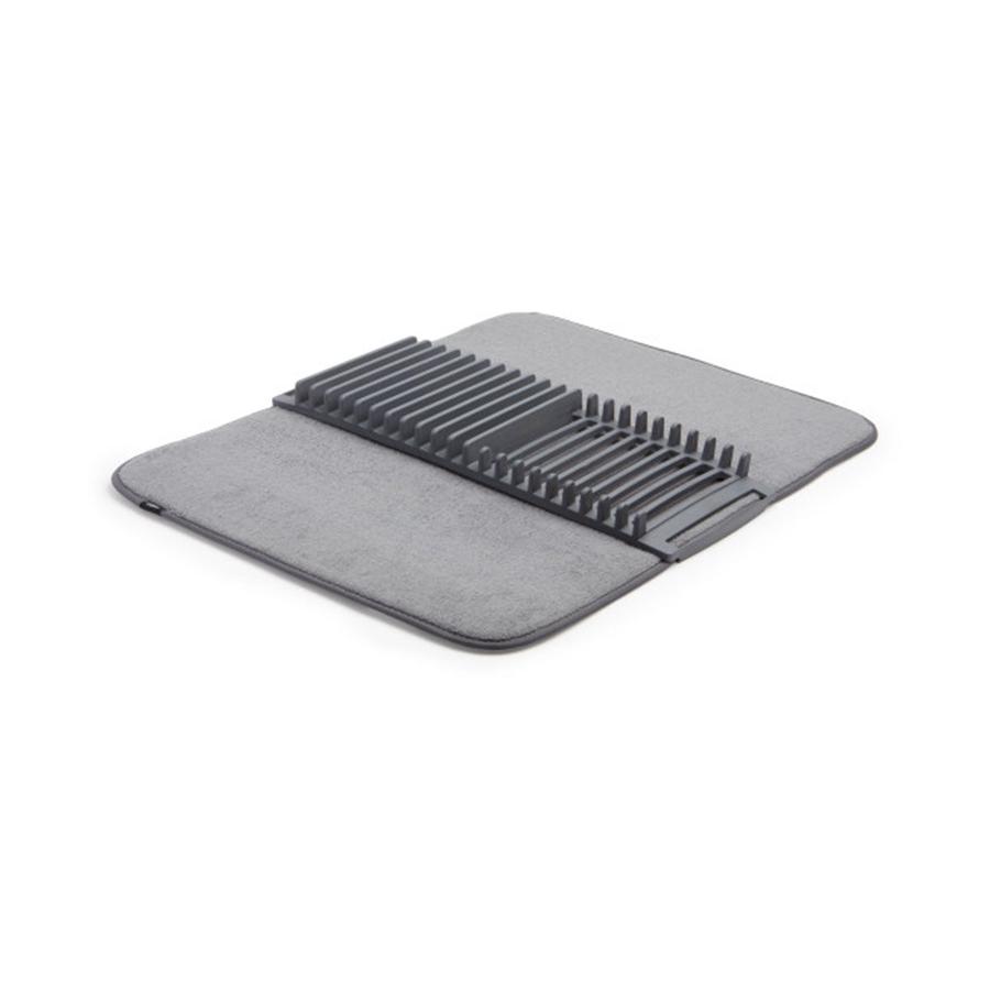 Umbra UDry Dish Drying Mat Charcoal Charcoal