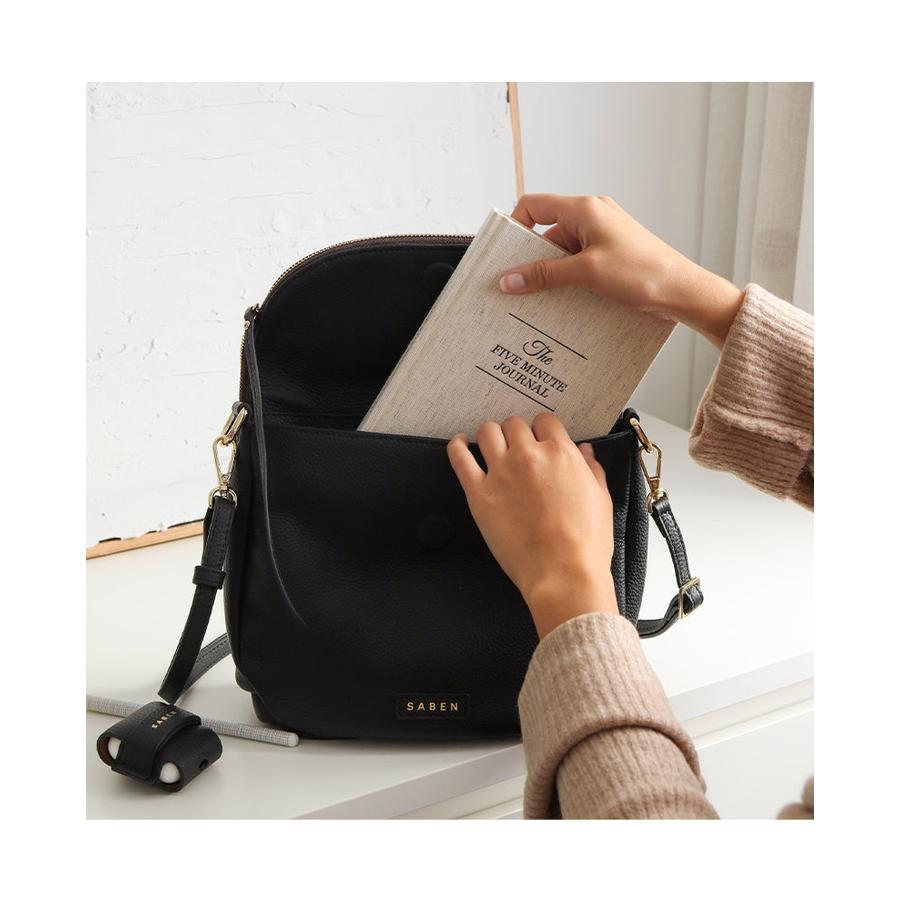 Saben Fifi Crossbody Bag Black Black