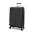 Caselite Venture 76cm Top Open Hardside Checked Suitcase Black