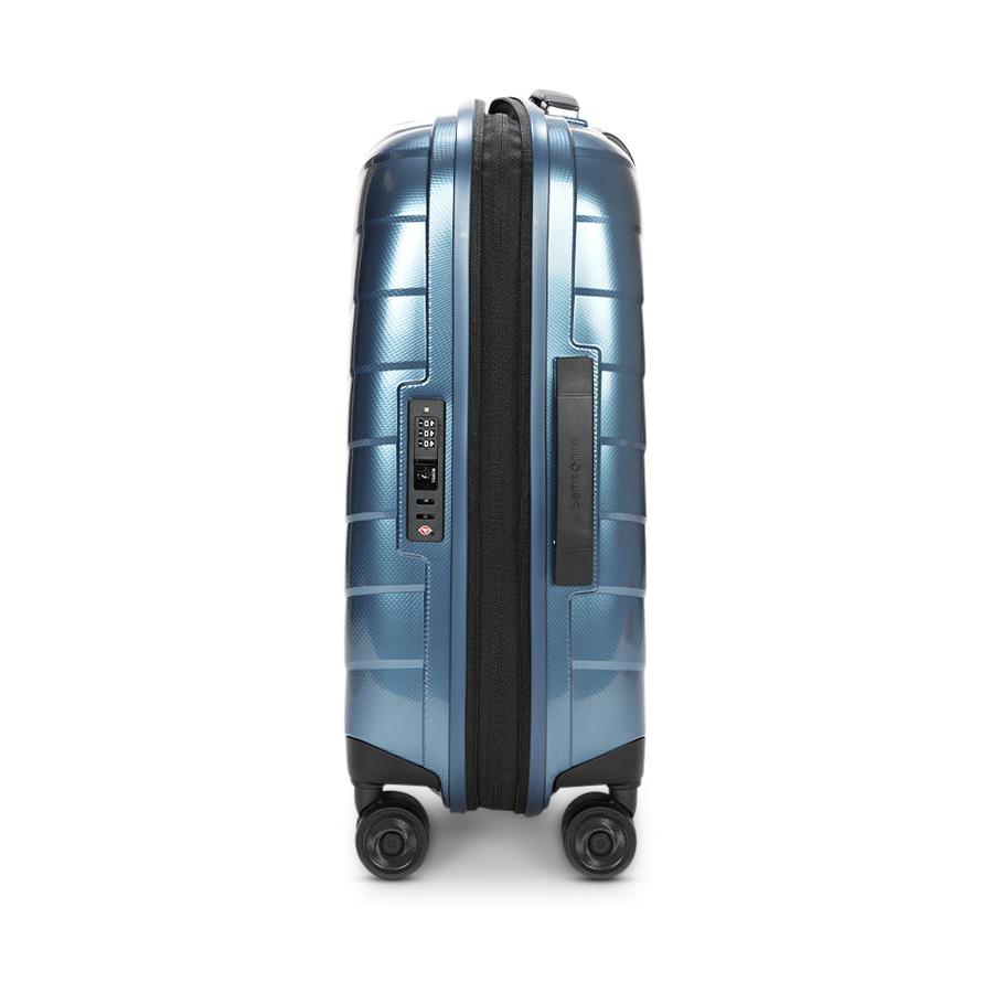 Samsonite Attrix 55cm Hardside Carry-On Suitcase Steel Blue Steel Blue