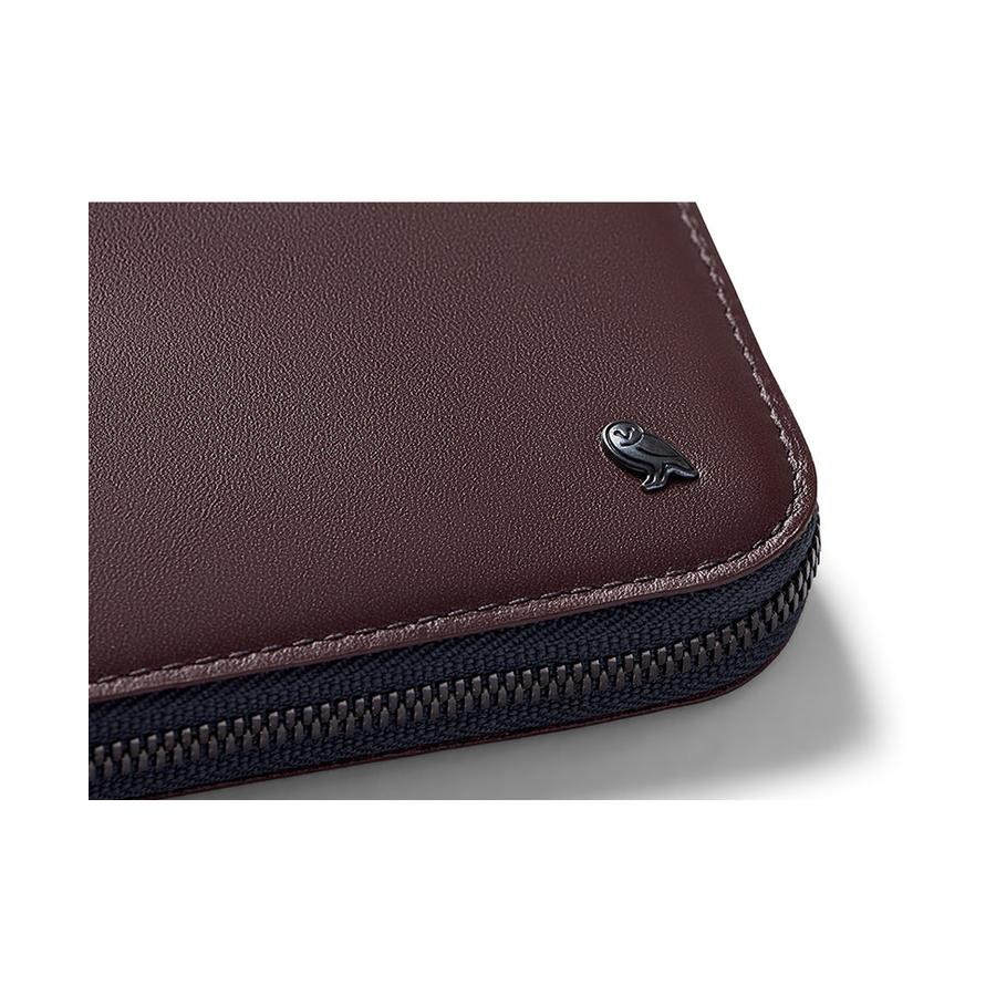 Bellroy RFID Zip Wallet Deep Plum Deep Plum