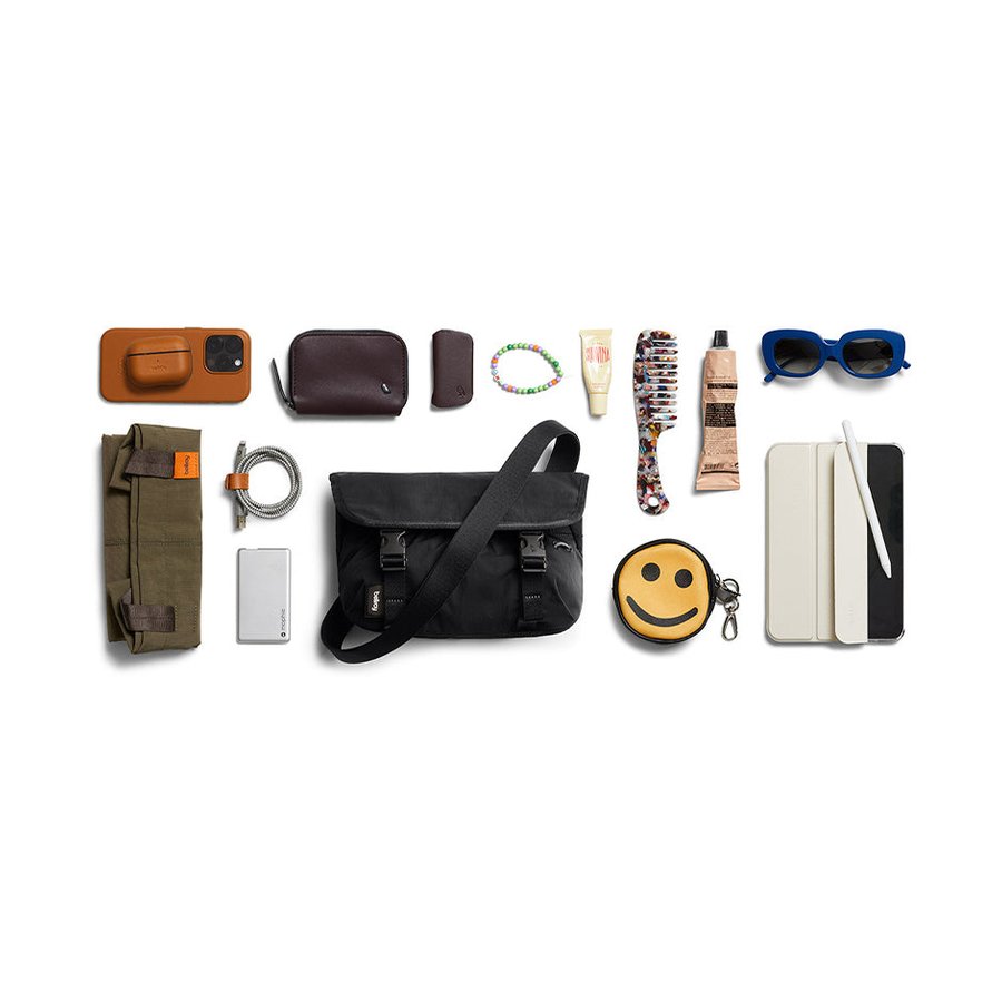 Bellroy Cinch Mini Messenger Black Black