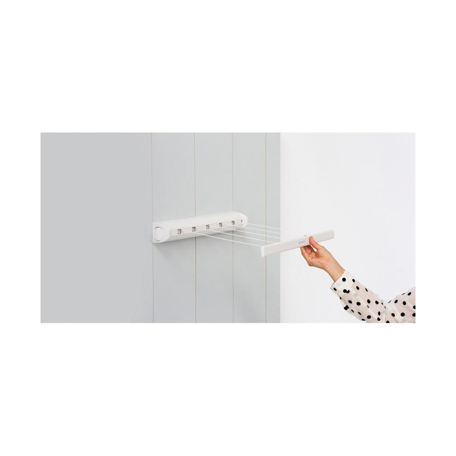 Brabantia Pull-Out Clothesline White White