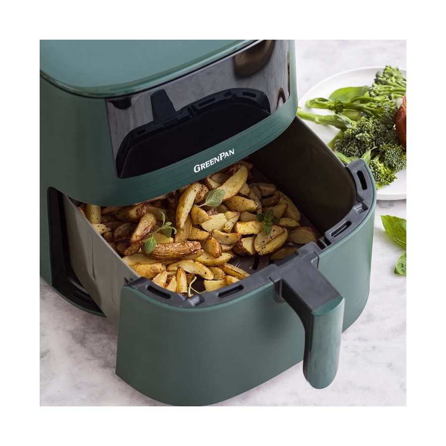 GreenPan Bistro XXL Air Fryer 7.2L Pine Green Pine Green