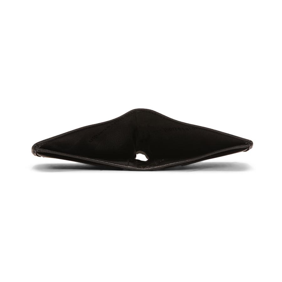 Pierre Cardin Luther Men's Italian Leather RFID Wallet Black Black
