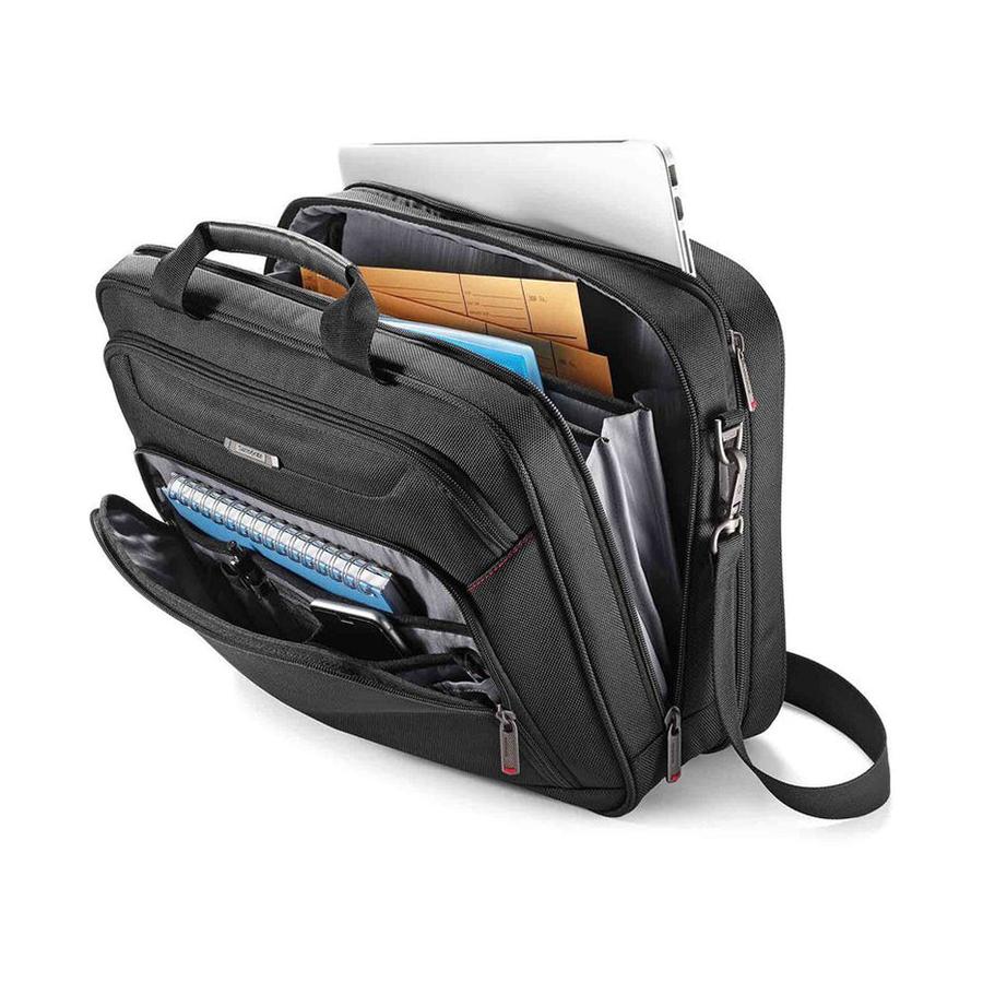 Samsonite Xenon 3.0 Two Gusset 15.6" Laptop Briefcase Black Black