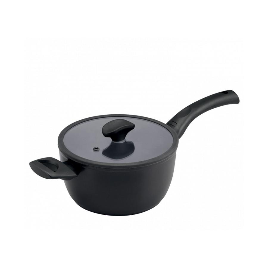Essteele Per Salute 20cm (2.9L) Covered Saucepan Black Black
