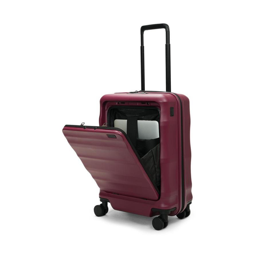 Explorer Luna-Air 55cm Front Access, 63cm & 74cm Hardside Luggage Set Merlot Merlot
