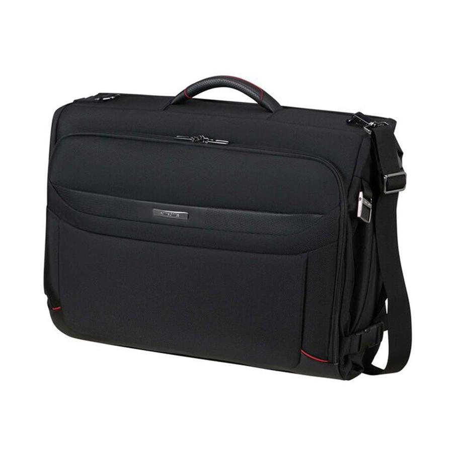 Samsonite Pro-DLX 6 Tri-Fold Garment Bag Black Black