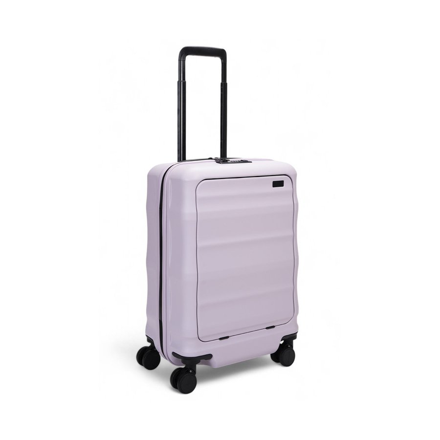 Explorer Luna-Air 55cm Front Access Hardside Carry-On Suitcase Lilac Lilac
