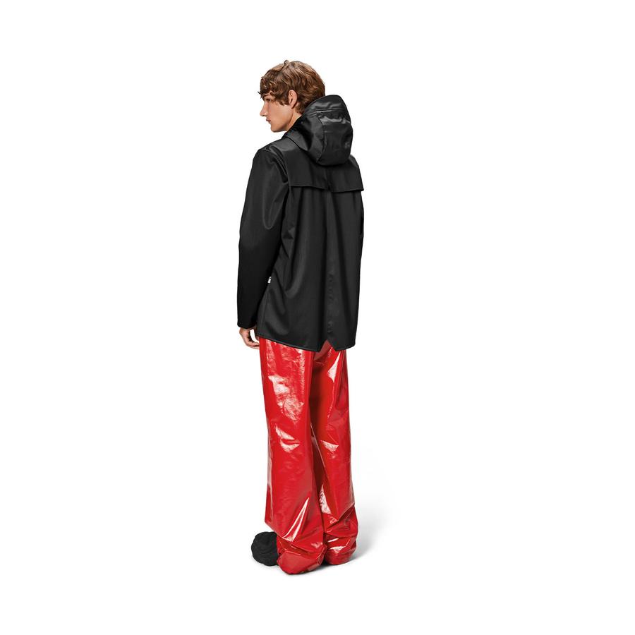 Rains Jacket Black Grain L