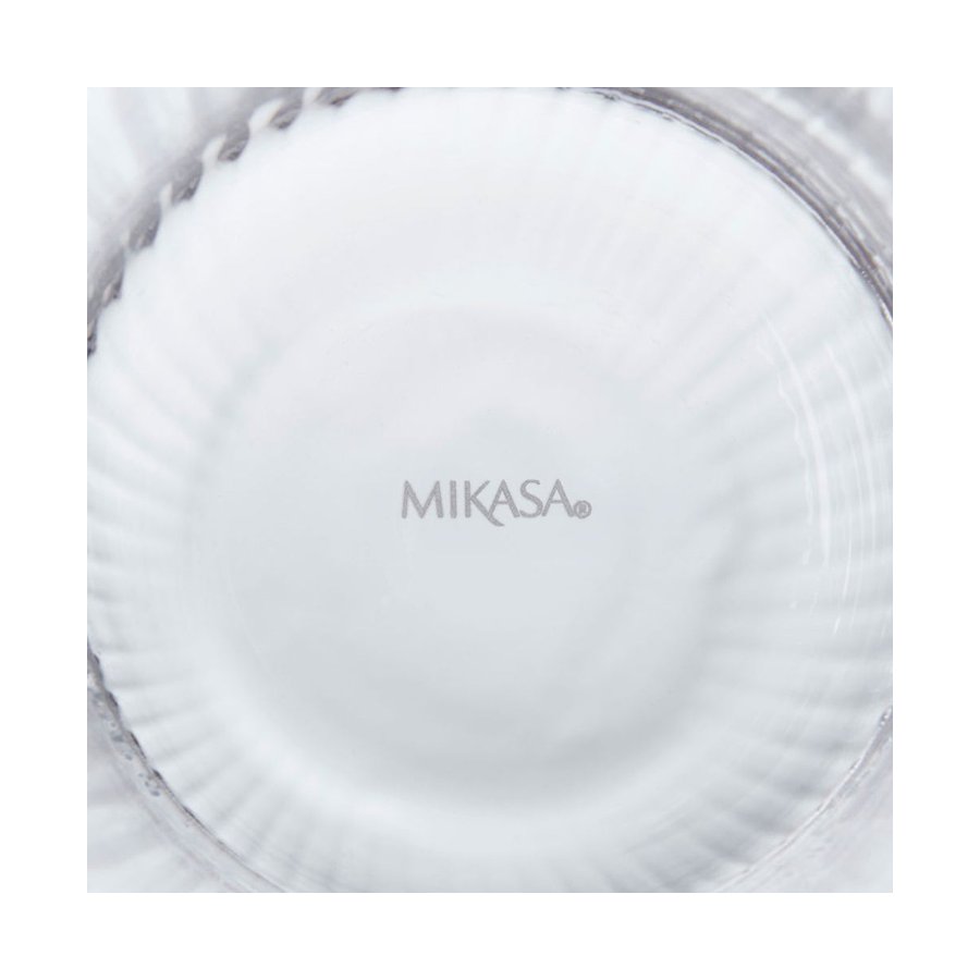 Mikasa Sorrento 510ml Crystal Highball Glasses (Set of 4) Clear Clear
