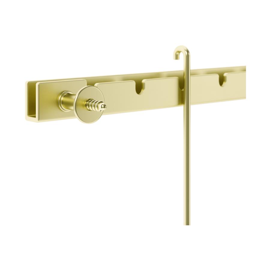 Umbra Exhibit Wall Picture Frames (Set of 5) Matte Brass Matte Brass