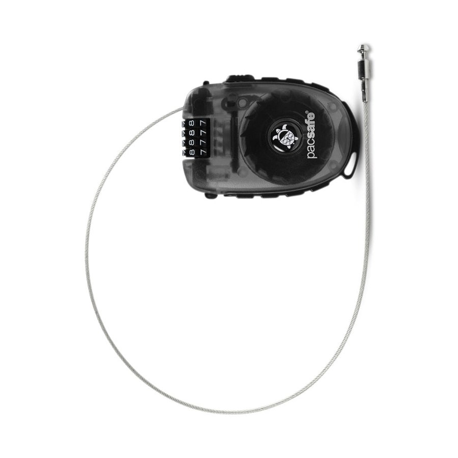 Pacsafe Retractasafe 250 4-Dial Retractable Cable Lock Smoke Smoke