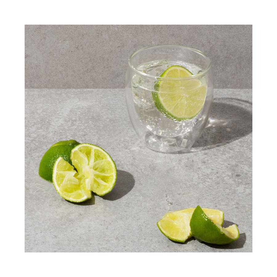 Bodum Pavina 250ml Double Wall Glasses (Set of 6) Transparent Transparent