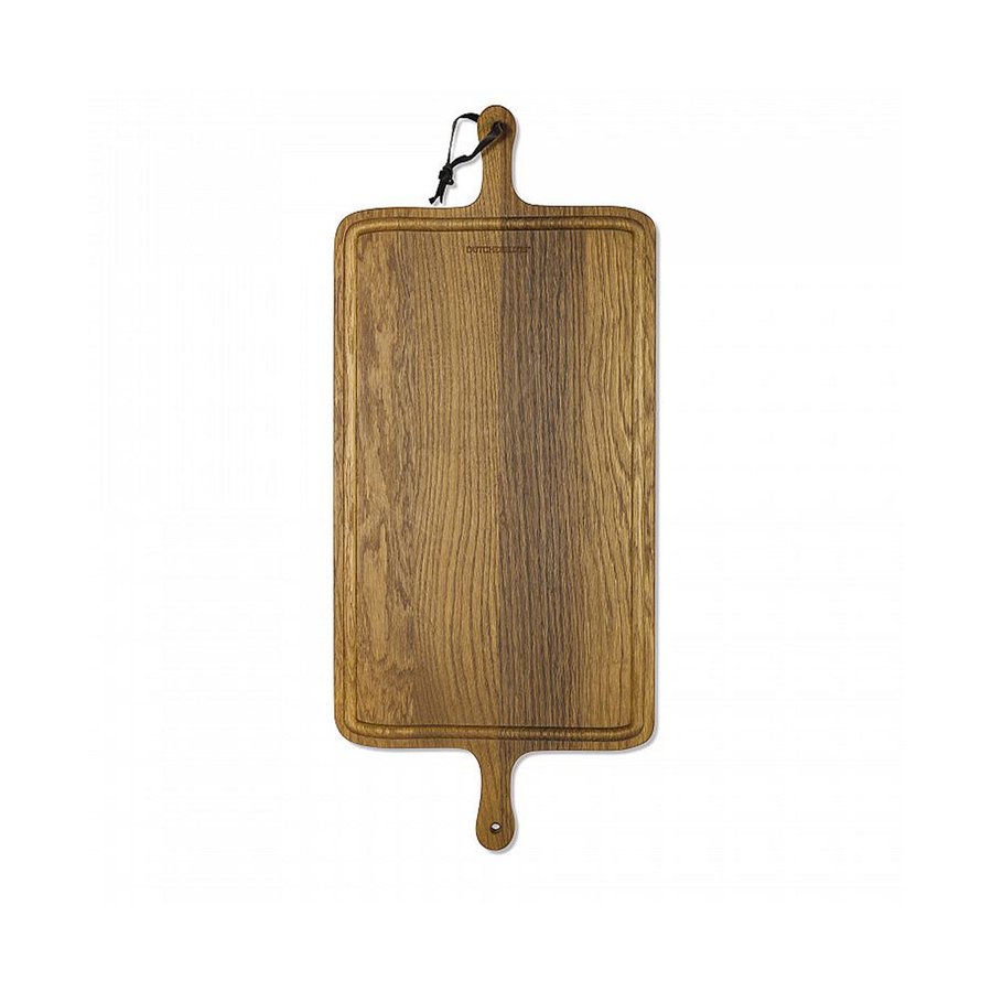 Dutch Deluxes Rectangular XL BBQ Board Oiled Smoked Oak Oiled Smoked Oak