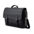 Samsonite Classic Leather Flapover Satchel Black