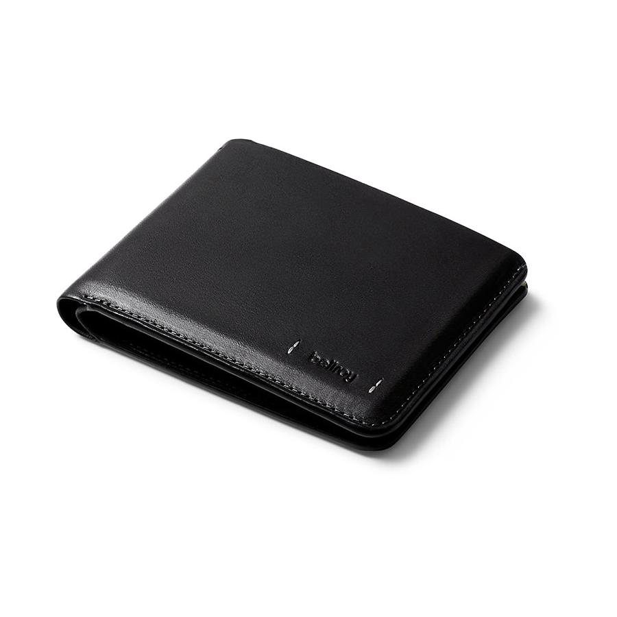 Bellroy RFID Hide & Seek LO Premium Leather Wallet Black Black
