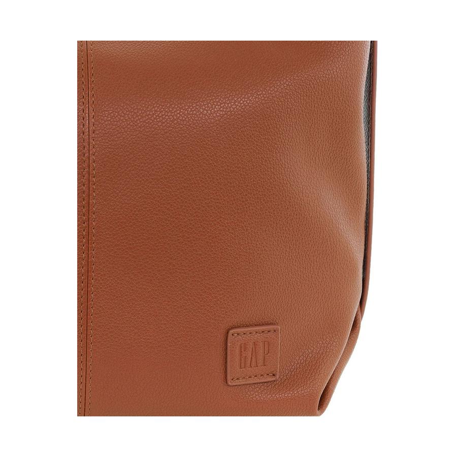 Gap Essenza Ladies Vegan Leather Rectangular Crossbody Bag Tan Tan