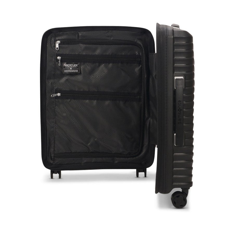 Samsonite Upscape 55cm Hardside Carry-On Suitcase Black Black