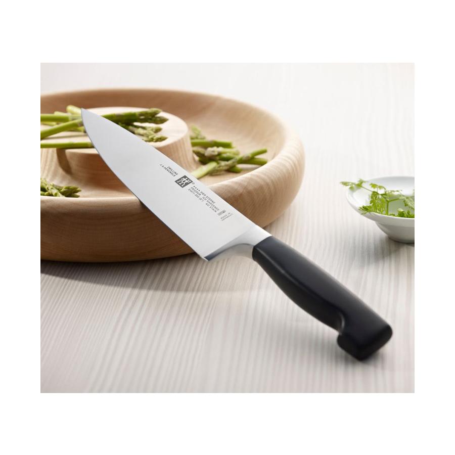 Zwilling Four Star 20cm Chef's Knife Black Black