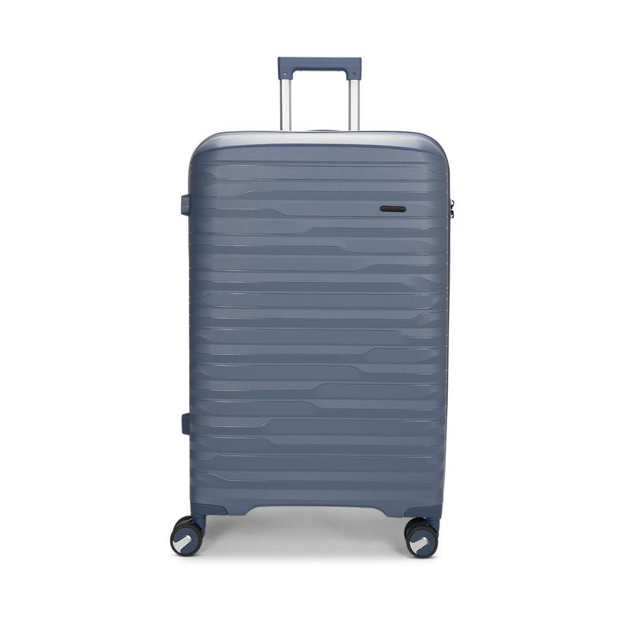 Nomad Discover 75cm Hardside Checked Suitcase Navy Navy