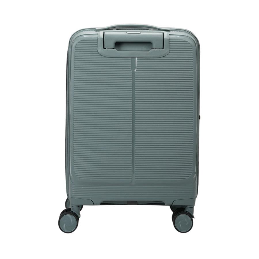 Caselite Venture 57cm Top Open Hardside Carry-On Suitcase Grey Green Grey Green