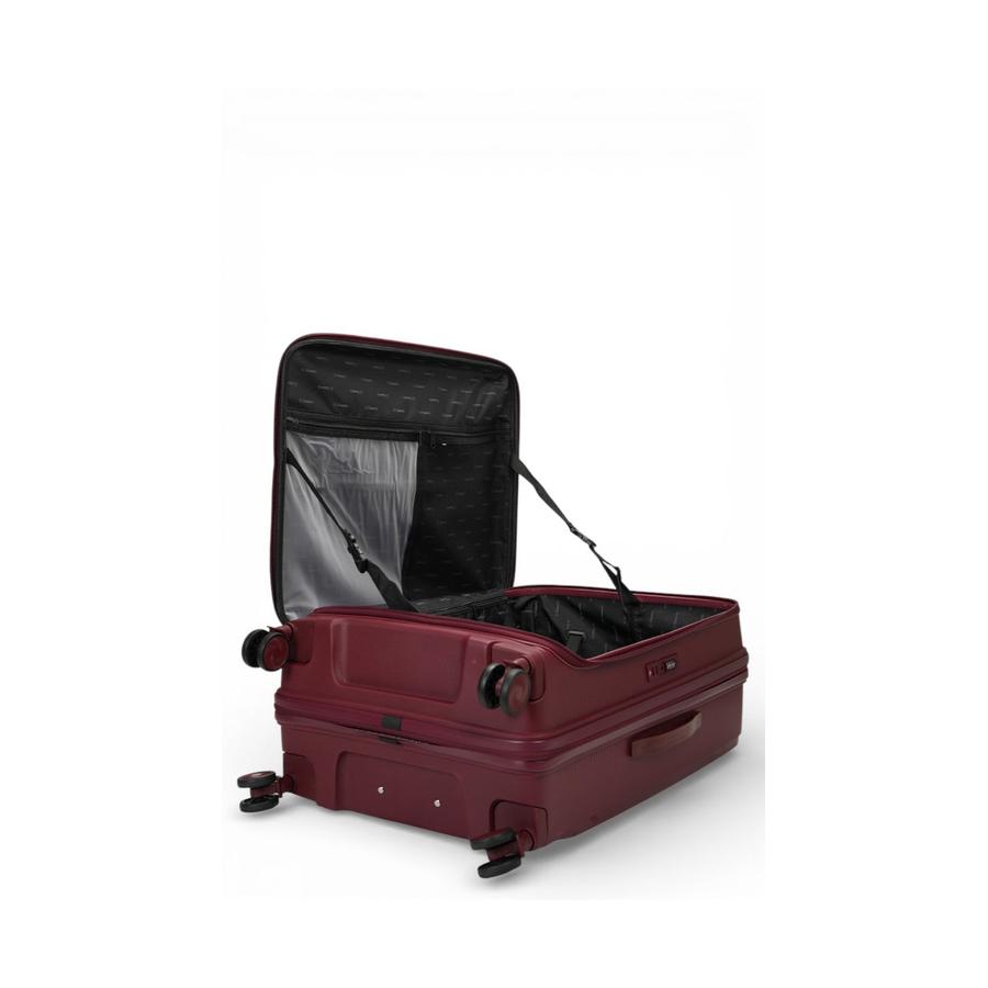 Caselite Venture 57cm & 76cm Top Open Hardside Luggage Set Dark Red Dark Red
