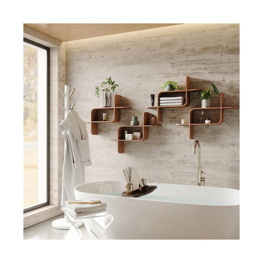 Umbra Montage Shelf Light Walnut Light Walnut