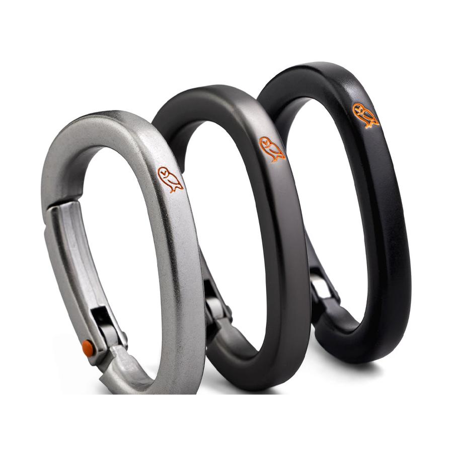Bellroy Carabiner Trio Black Graphite Silver Black Graphite Silver