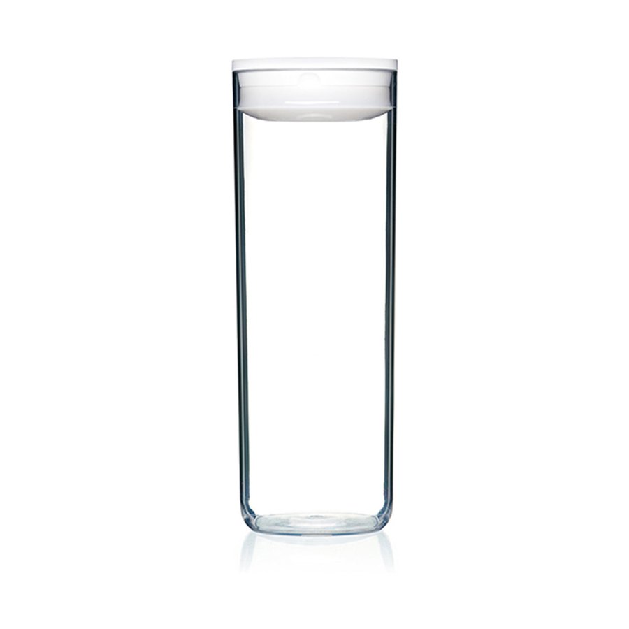 ClickClack Pantry Spaghetti 2.4L Storage Container Set of 4 White White