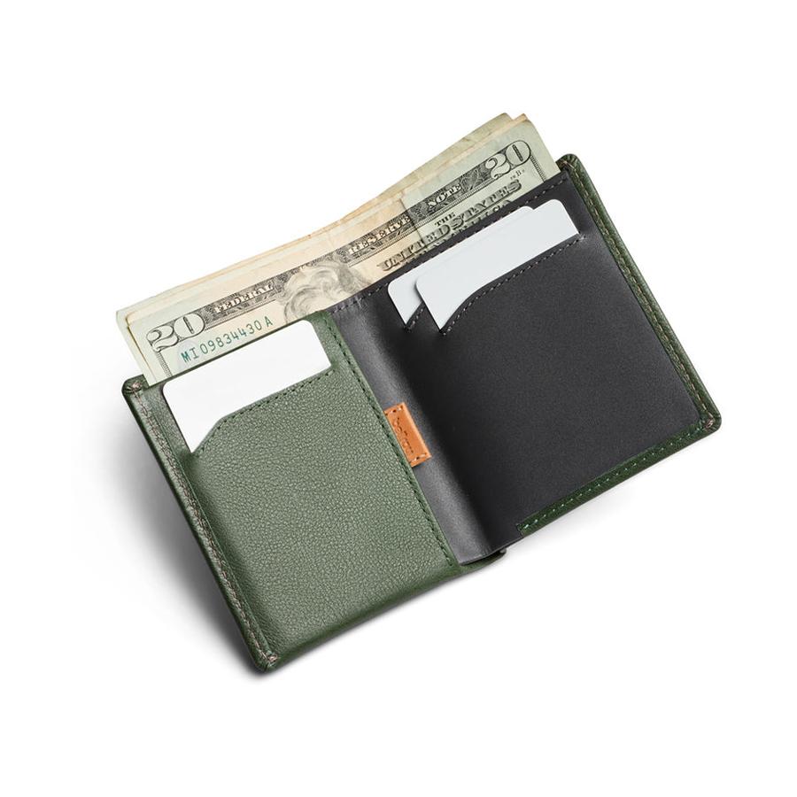 Bellroy RFID Note Sleeve Leather Wallet Ranger Green Ranger Green
