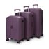 Caselite Aero 56cm, 65cm & 75cm Hardside Luggage Set Purple