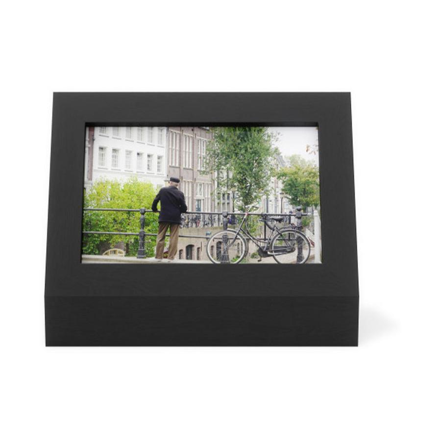 Umbra Podium Picture Frame (10cm x 15cm) Black Black