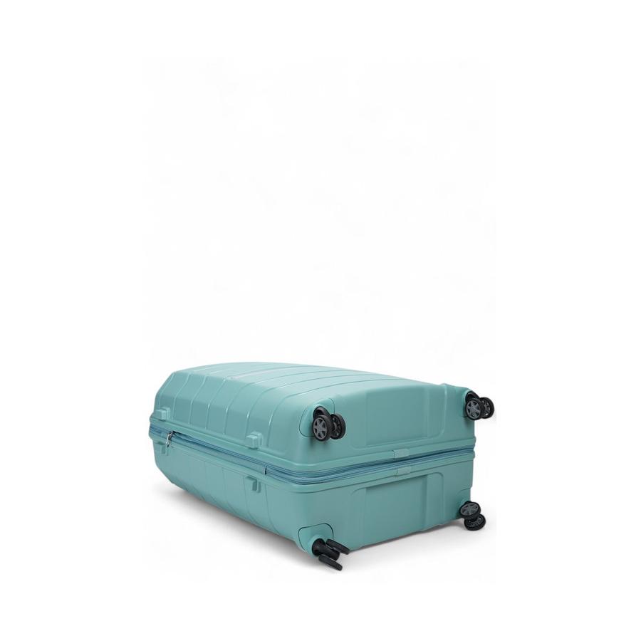 Samsonite Oc2lite 81cm Hardside Checked Suitcase Aqua Aqua