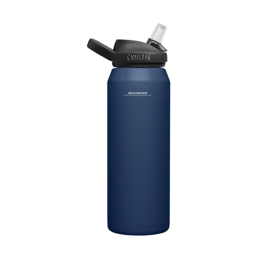 Camelbak 32oz (1L) Eddy+ Filtered by LifeStraw Insulated Drink Bottle Navy Navy