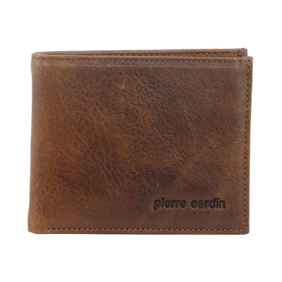 Pierre Cardin Luther Men's Italian Leather RFID Wallet Cognac Cognac