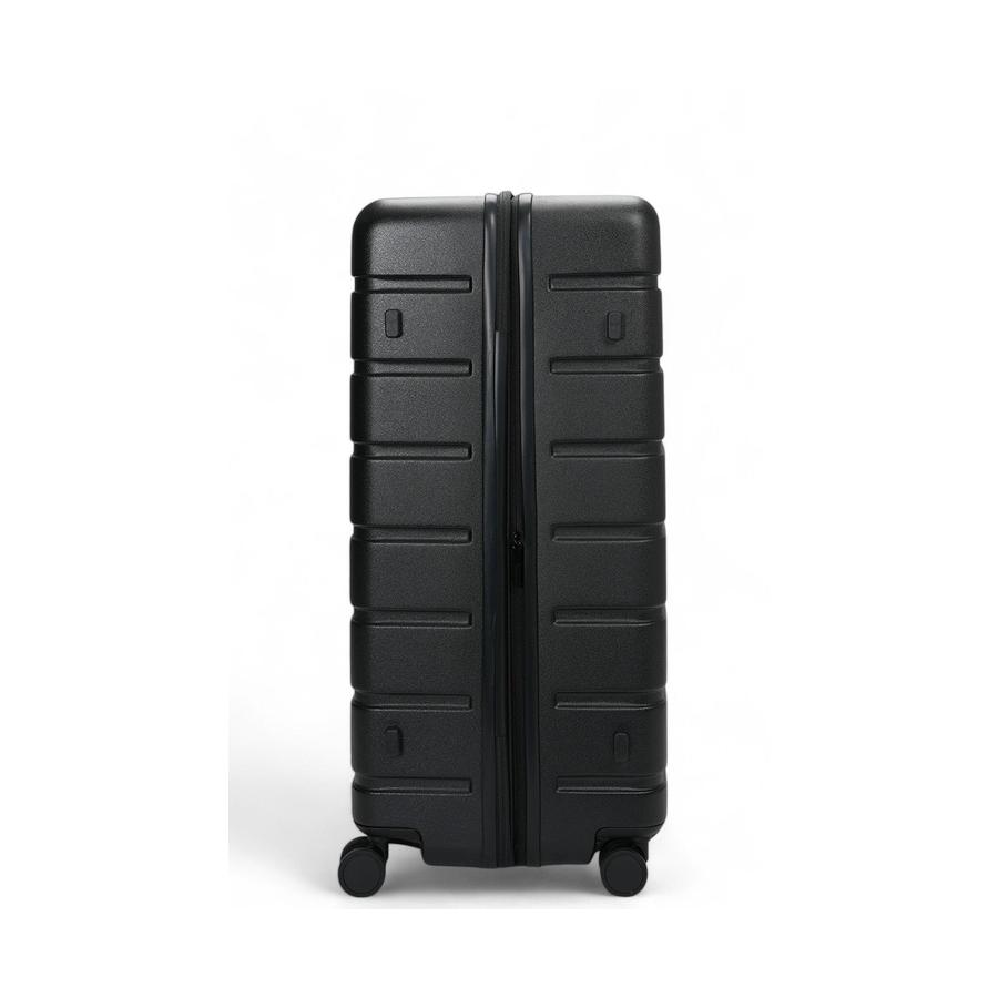 Explorer Arlo Pro 52cm Front Access, 65cm & 75cm Hardside Luggage Set Black Black